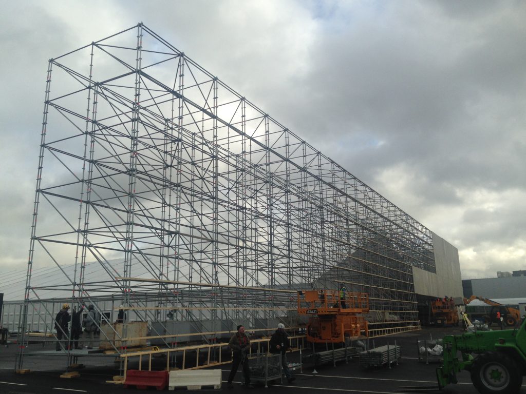 Echafaudage de 80m
