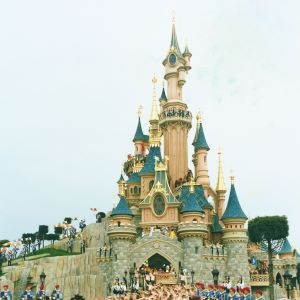 Echafaudage disney land Paris