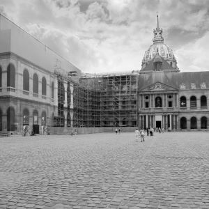 Echafaudage à Paris