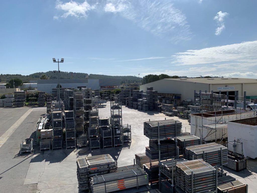 Location d'échafaudages près de Marseille