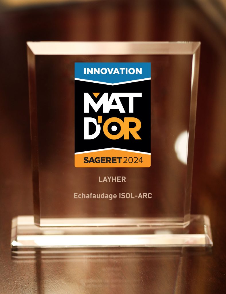 Echafaudage ISOL-ARC Mat d'or