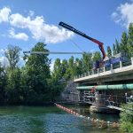 Chantier au Pont de la Gravine : un échafaudage innovant signé Layher France
