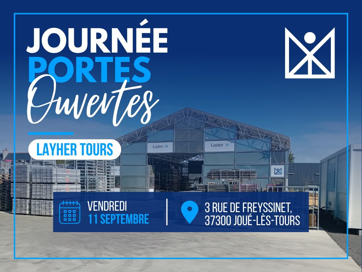 JPO Tours agence Layher échafaudage